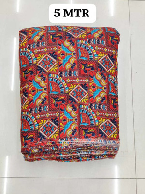 HIGHLANDING Crepe Printed Kurta Fabric