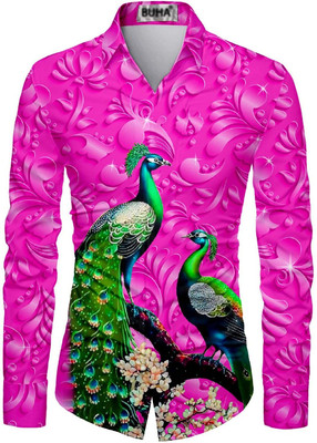 MAME CREATION Polycotton Printed Shirt Fabric