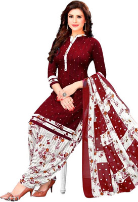 Varishtaa Crepe Printed Salwar Suit Material