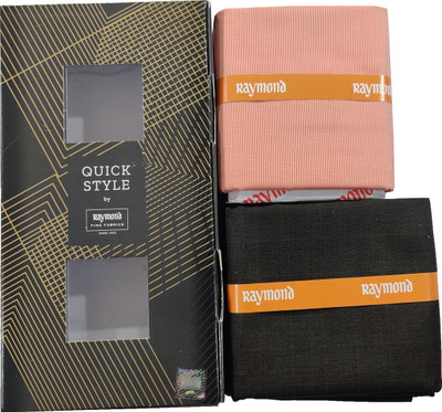 Raymond Cotton Blend Self Design Shirt & Trouser Fabric