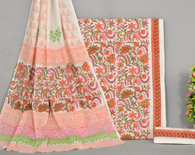 NISHIRE Pure Cotton Printed Salwar Suit Material
