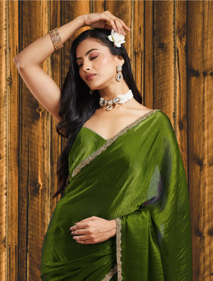 Croza Pure Silk Solid Blouse Material