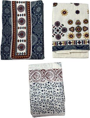 Amaze Ent. Cotton Silk Embroidered Kurta & Palazzo Material
