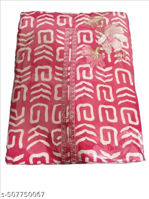 DMK Cotton Blend Printed Kurta Fabric