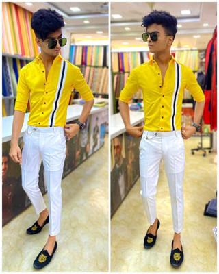 Rbb Cotton Blend Solid Shirt & Trouser Fabric