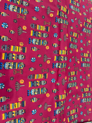 NPR Wool Printed Suit Fabric