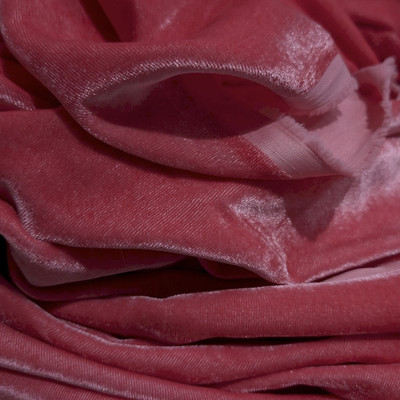 DCPL VELVET CREATION Velvet Solid Blouse Material