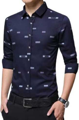 WELE DERBIES Cotton Blend Printed Shirt & Trouser Fabric