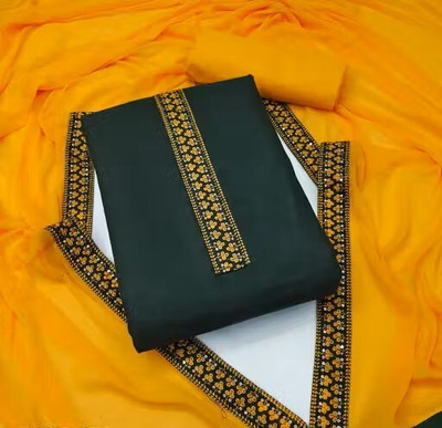 SG CREATION05 Cotton Blend Solid Kurta Fabric