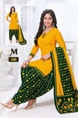 HouseOfCommon Crepe Printed Salwar Suit Material