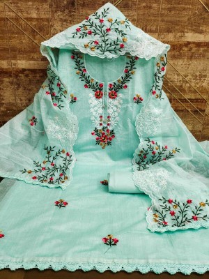 nayan Cotton Silk Self Design Kurta & Churidar Material