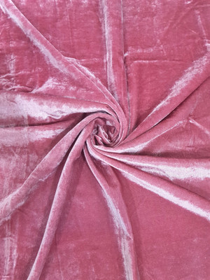 Seg Velvet Solid Multipurpose Running Fabric