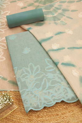 soch Linen Floral Print Salwar Suit Material