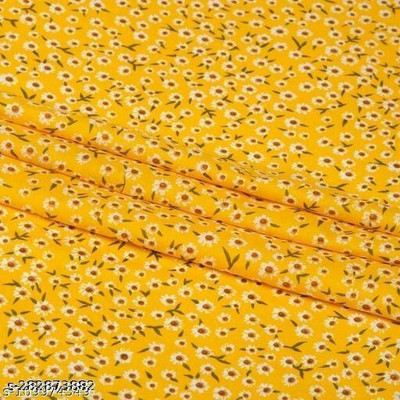 HOC Crepe Printed Kurta & Palazzo Material