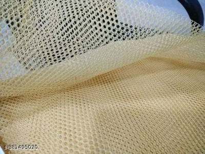 SKYVILLA Net/Lace Solid Multi-purpose Fabric