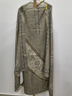Raaha Wool Floral Print Kurta & Palazzo Material