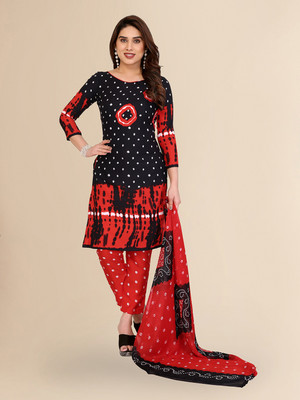 Moda Rapido Crepe Printed Salwar Suit Material