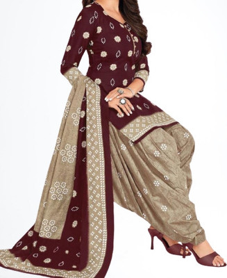 Om Creation Crepe Paisley Salwar Suit Material