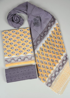 CRAFTWELL Pure Cotton Printed Salwar Suit Material