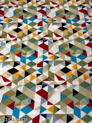 HouseOfCommon Crepe Printed Kurta & Palazzo Material