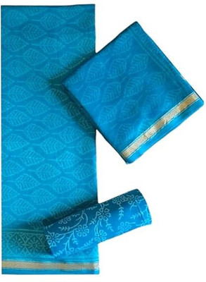 Eddika Chanderi Printed Salwar Suit Material