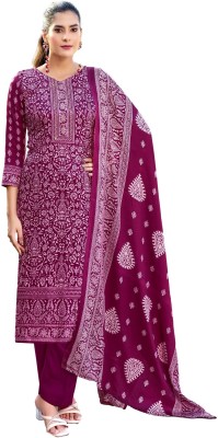 Rosniya Wool Printed Salwar Suit Material