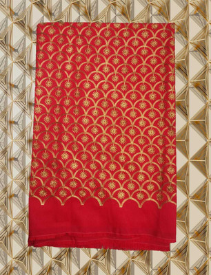 Shantuba textiles Silk Blend Embroidered Blouse Material