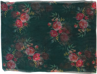 SAP STYLE Organza Printed Multi-purpose Fabric