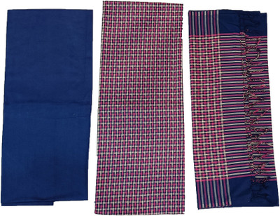 Vrinde Wool Striped Salwar Suit Material