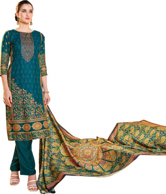 HouseOfCommon Wool Embroidered Salwar Suit Material