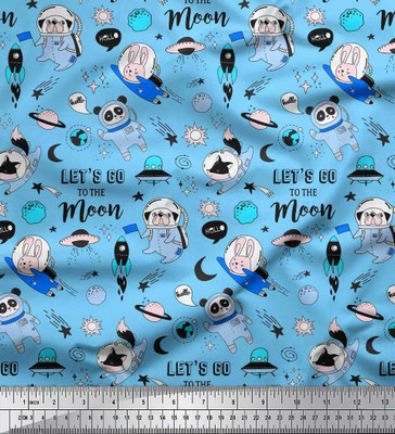 Soimoi Pure Cotton Printed Multi-purpose Fabric