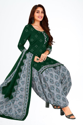lucas Crepe Printed Salwar Suit Material