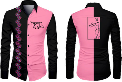 jrk enterprise Polycotton Printed, Colorblock Shirt Fabric