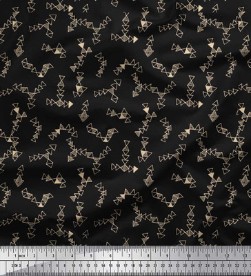 Soimoi Pure Cotton Geometric Print Multi-purpose Fabric