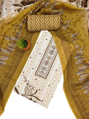 HMP Fashion Cotton Blend Printed Salwar and Dupatta Material