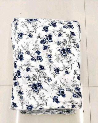 HouseOfCommon Crepe Solid, Printed Kurta Fabric