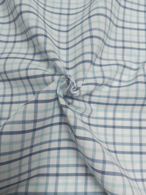 KRISDEE Pure Cotton Checkered Shirt Fabric