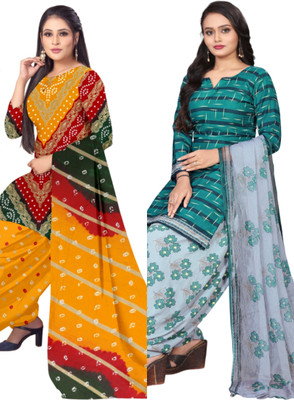 HouseOfCommon Cotton Blend Printed Salwar Suit Material
