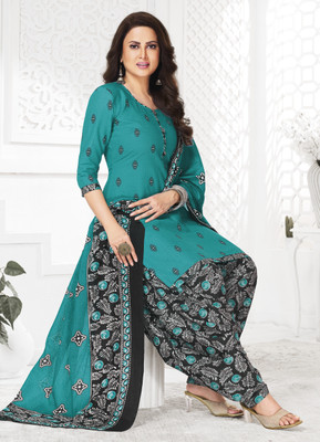 Simmu Pure Cotton Floral Print Salwar Suit Material