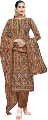 Rosniya Wool Printed Salwar Suit Material