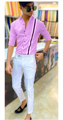 WELE DERBIES Cotton Blend Printed Shirt & Trouser Fabric