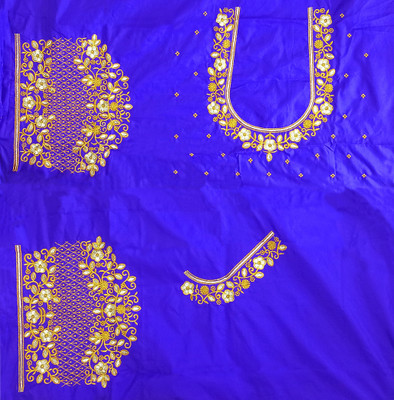 TRISHULFASHION Art Silk Self Design Blouse Material
