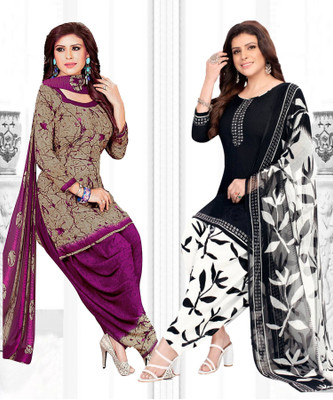 Caoimhe Crepe Printed Salwar Suit Material