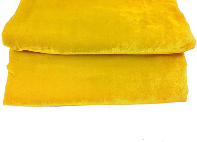 Hometail Velvet Solid Multi-purpose Fabric