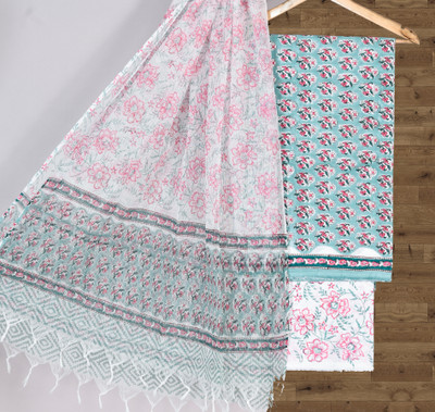 RIGDOM Pure Cotton Printed Salwar Suit Material