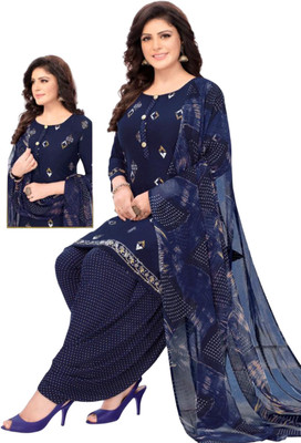 Caoimhe Crepe Floral Print Salwar Suit Material