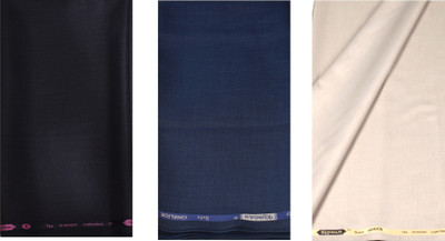 KUNDAN SULZ GWALIOR Polycotton Self Design Trouser Fabric