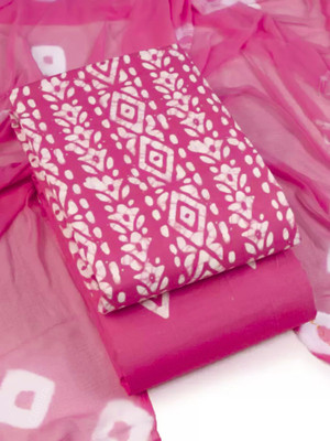 Clemira Cotton Blend Floral Print Salwar Suit Material