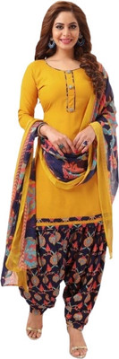 Merira Crepe Printed Salwar Suit Material
