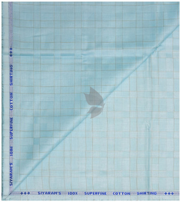 Siyaram's Pure Cotton Solid Shirt Fabric